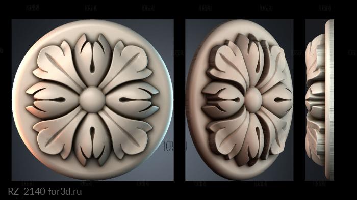 RZ_2140 3d stl модель для ЧПУ