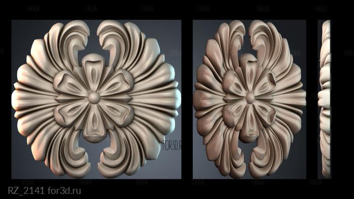 RZ_2141 3d stl for CNC