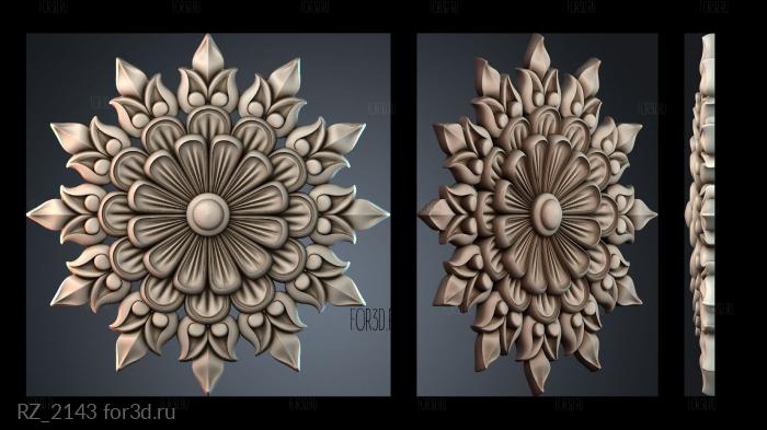 RZ_2143 3d stl for CNC