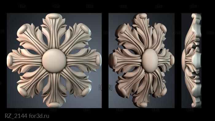 RZ_2144 3d stl модель для ЧПУ