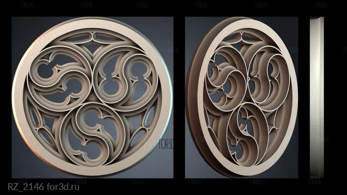 RZ_2146 3d stl for CNC