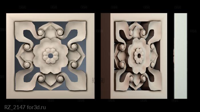 RZ_2147 3d stl модель для ЧПУ