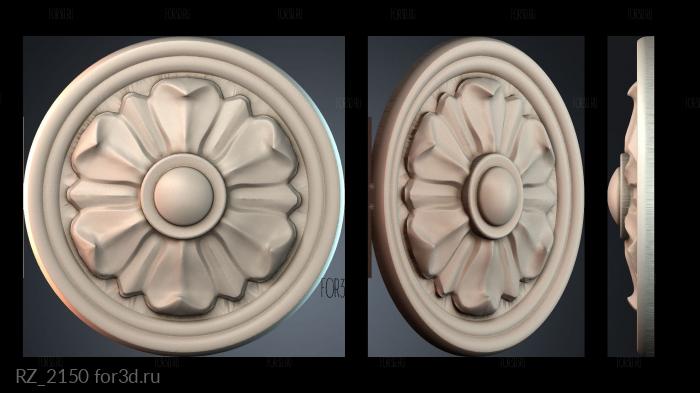 RZ_2150 3d stl for CNC
