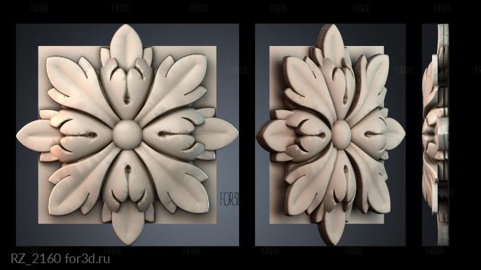RZ_2160 3d stl модель для ЧПУ