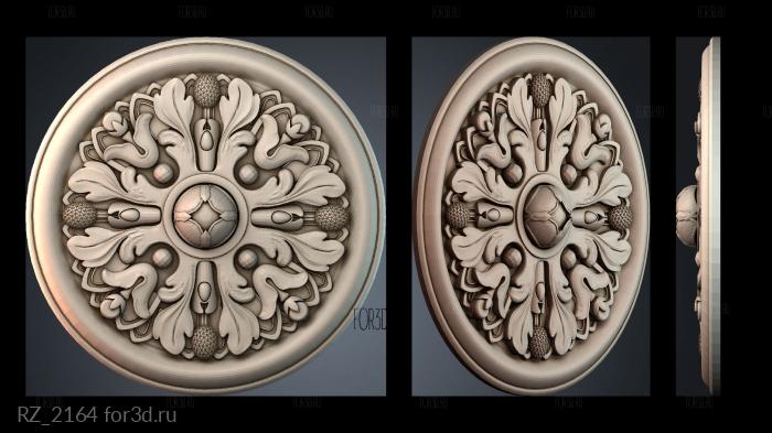 RZ_2164 3d stl for CNC
