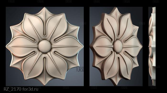 RZ_2170 3d stl for CNC