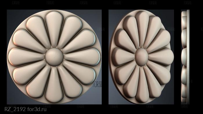RZ_2192 3d stl for CNC