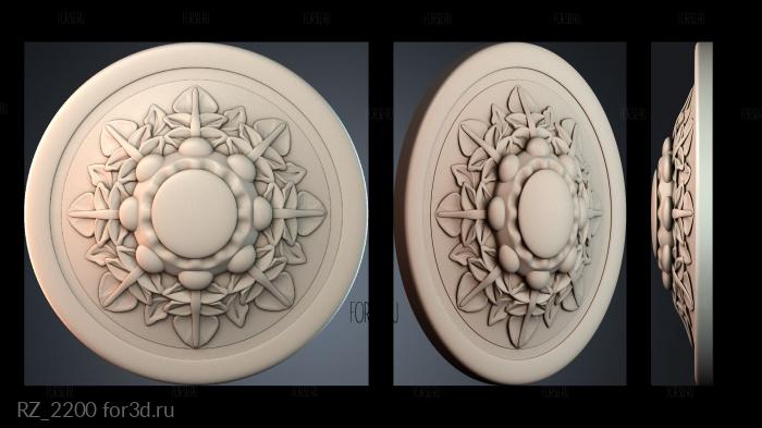 RZ_2200 3d stl модель для ЧПУ