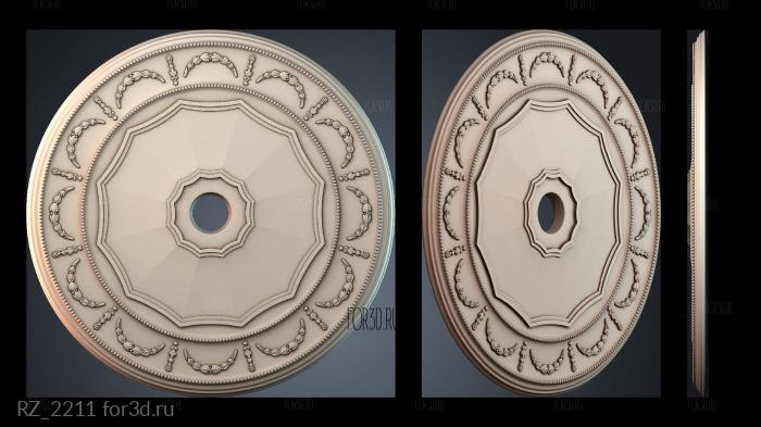 RZ_2211 3d stl for CNC