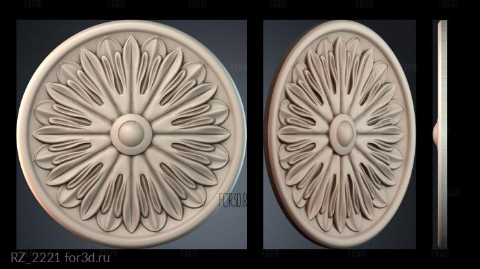RZ_2221 3d stl модель для ЧПУ