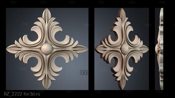 RZ_2222 3d stl for CNC