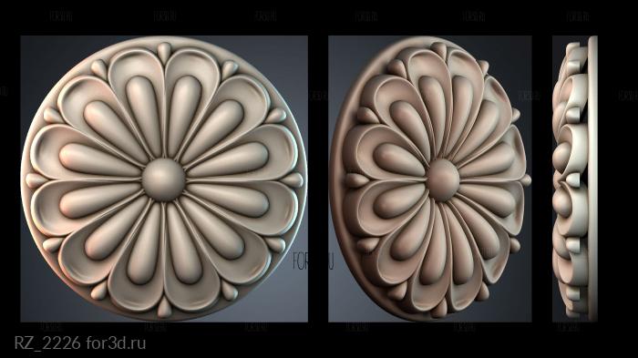 RZ_2226 3d stl for CNC