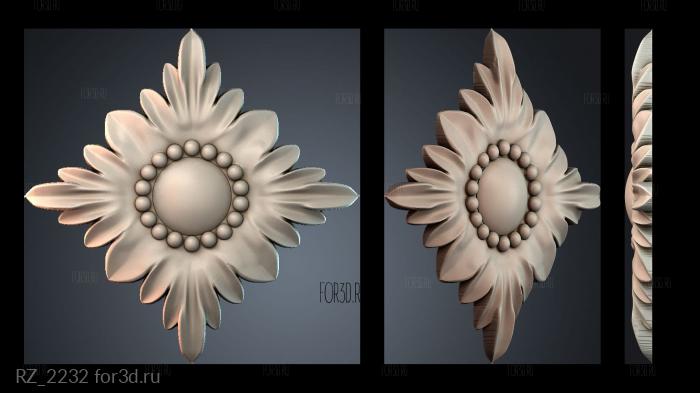 RZ_2232 3d stl for CNC