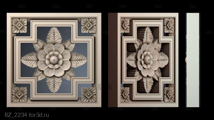 RZ_2234 3d stl for CNC