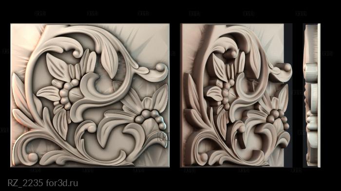 RZ_2235 3d stl модель для ЧПУ