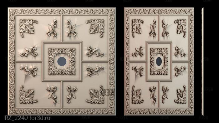 RZ_2240 3d stl for CNC