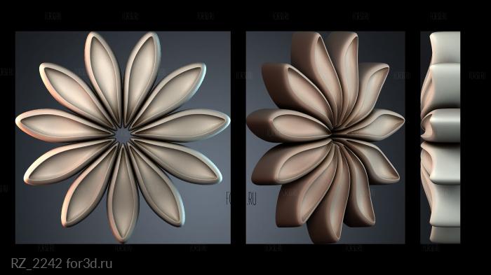 RZ_2242 3d stl модель для ЧПУ