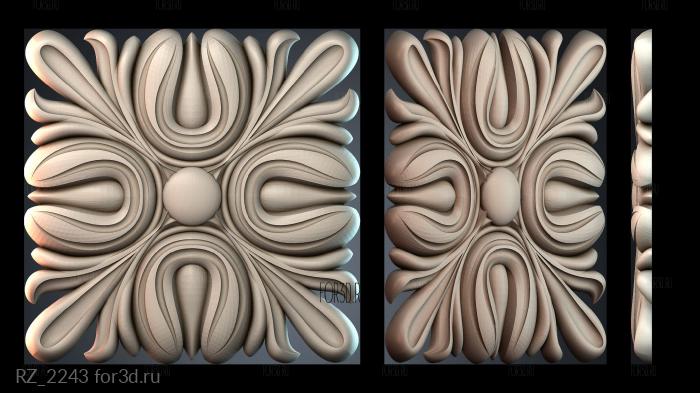 RZ_2243 3d stl for CNC