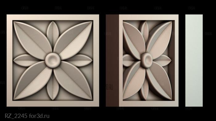 RZ_2245 3d stl for CNC