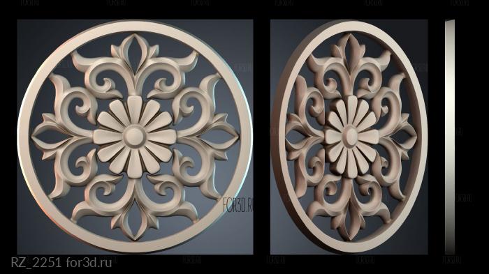 RZ_2251 3d stl for CNC