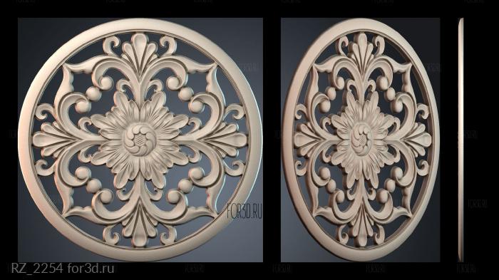 RZ_2254 3d stl модель для ЧПУ