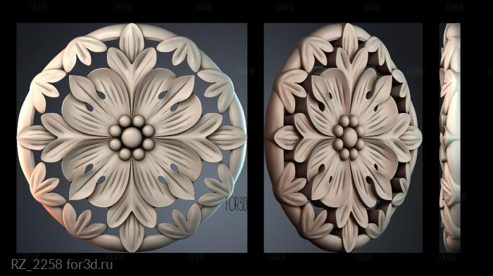 RZ_2258 3d stl модель для ЧПУ