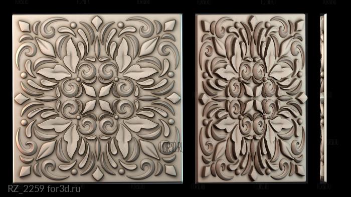 RZ_2259 3d stl модель для ЧПУ