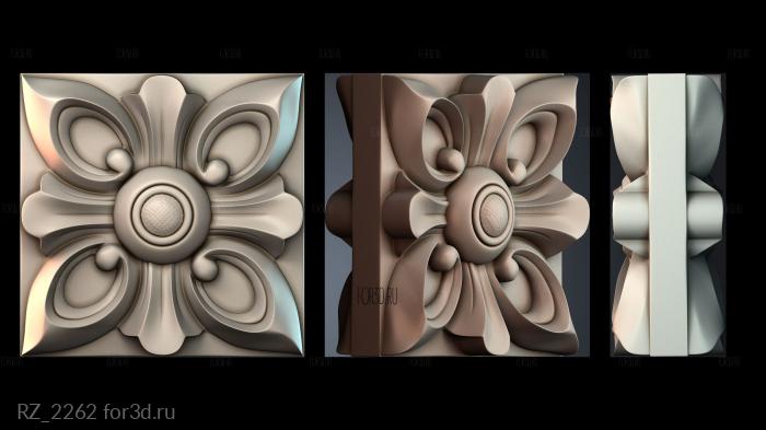 RZ_2262 3d stl for CNC