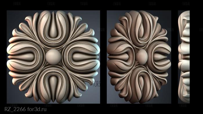 RZ_2266 3d stl for CNC