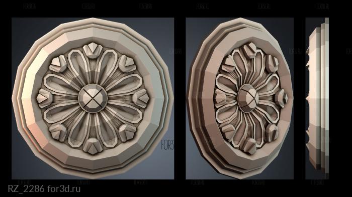 RZ_2286 3d stl for CNC