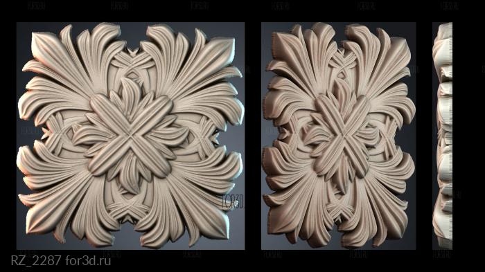 RZ_2287 3d stl модель для ЧПУ