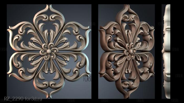 RZ_2290 3d stl модель для ЧПУ