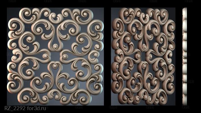 RZ_2292 3d stl модель для ЧПУ