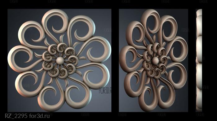 RZ_2295 3d stl for CNC