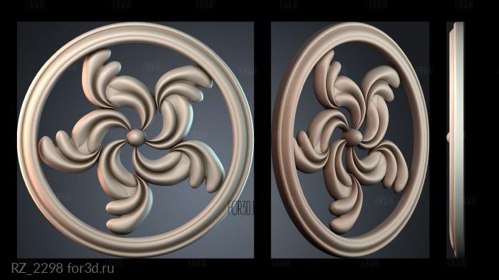 RZ_2298 3d stl for CNC