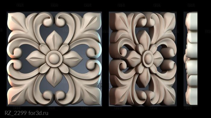 RZ_2299 3d stl for CNC