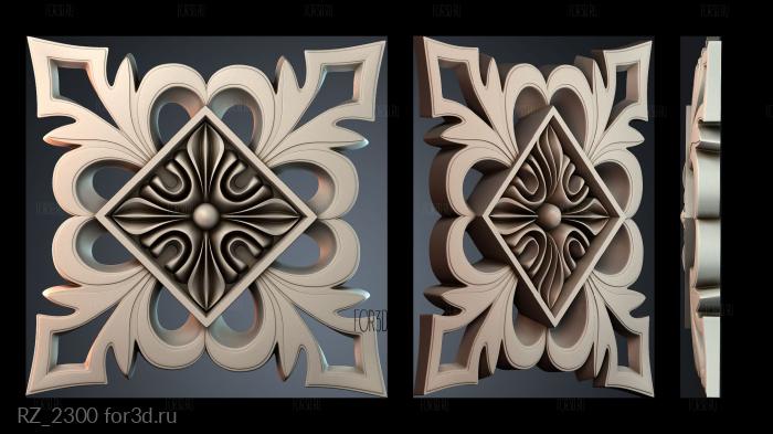 RZ_2300 3d stl модель для ЧПУ