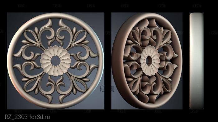 RZ_2303 3d stl for CNC