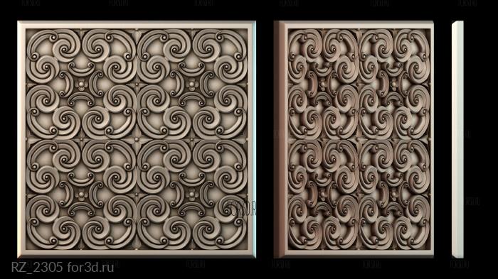 RZ_2305 3d stl for CNC