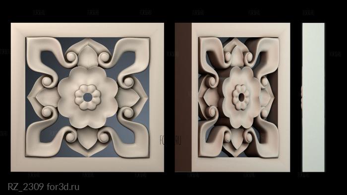 RZ_2309 3d stl for CNC