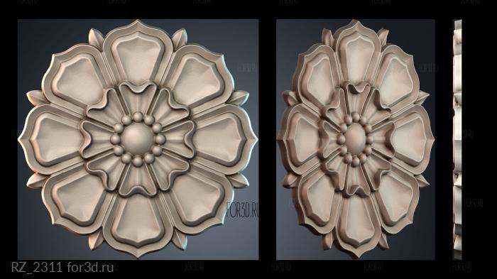 RZ_2311 3d stl модель для ЧПУ
