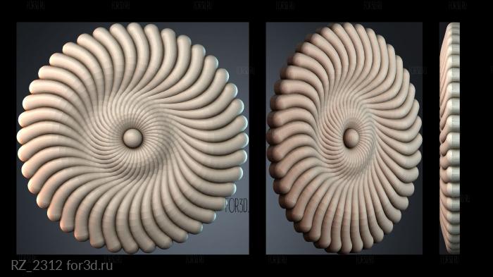 RZ_2312 3d stl модель для ЧПУ