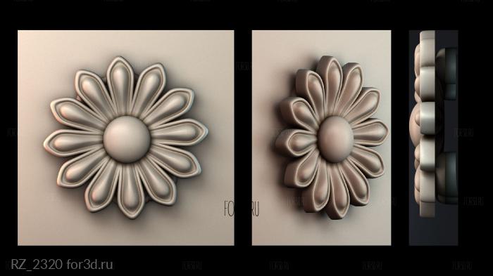 RZ_2320 3d stl for CNC