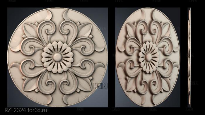 RZ_2324 3d stl модель для ЧПУ
