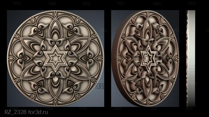 RZ_2328 3d stl for CNC