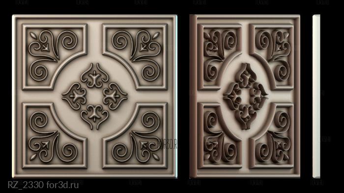 RZ_2330 3d stl for CNC