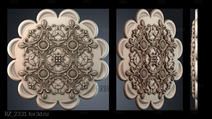 RZ_2331 3d stl for CNC