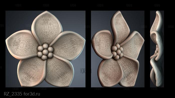 RZ_2335 3d stl for CNC