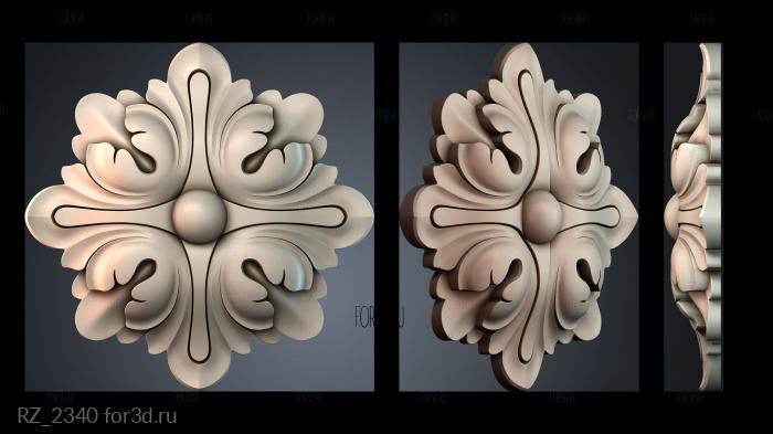 RZ_2340 3d stl for CNC
