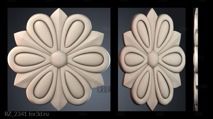 RZ_2341 3d stl for CNC